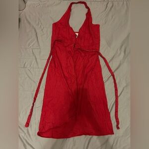 Sugar Candy Mountain red wrap mini dress Size